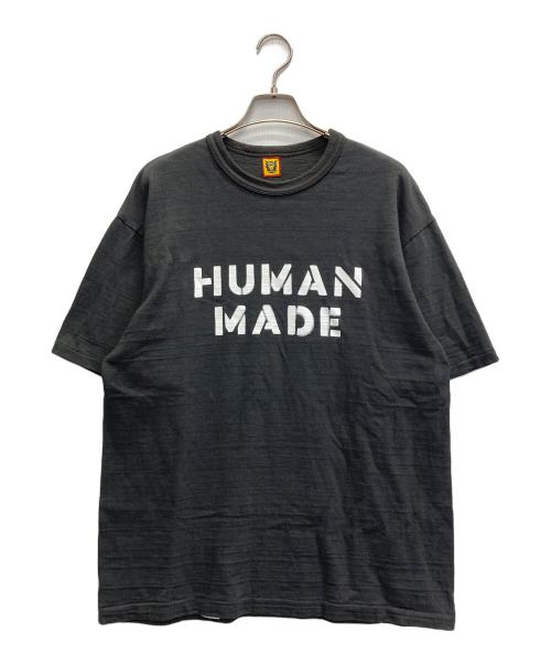 HUMAN MADE（ヒューマンメイド）HUMAN MADE (ヒューマンメイド) プリントTシャツ ブラック サイズ:XLの古着・服飾アイテム