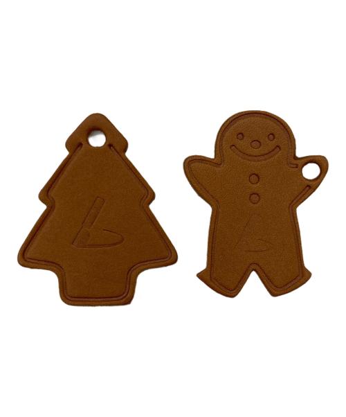 土屋鞄（ツチヤカバン）土屋鞄 (ツチヤカバン) コードバン二つ折り財布 ブラウン×ネイビーの古着・服飾アイテム