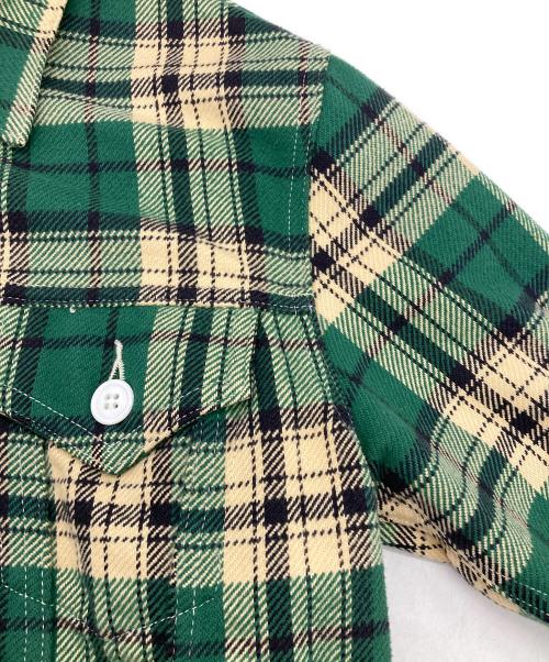LEVI'S（リーバイス）LEVI'S (リーバイス) チェックネルシャツ グリーン サイズ:Mの古着・服飾アイテム
