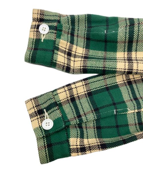 LEVI'S（リーバイス）LEVI'S (リーバイス) チェックネルシャツ グリーン サイズ:Mの古着・服飾アイテム