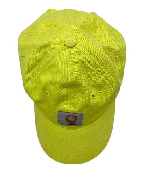 CarHartt（カーハート）CarHartt (カーハート) BRAIN DEAD (ブレインデッド) Brain Dead Logo Cap 蛍光 サイズ:FREEの古着・服飾アイテム