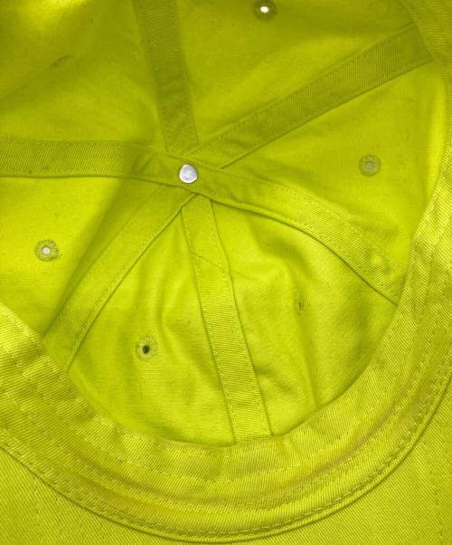 CarHartt（カーハート）CarHartt (カーハート) BRAIN DEAD (ブレインデッド) Brain Dead Logo Cap 蛍光 サイズ:FREEの古着・服飾アイテム