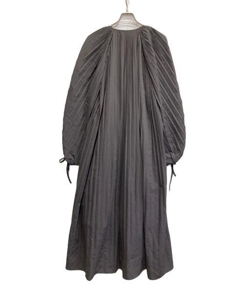Louren（ローレン）louren (ローレン) all pleats volume dress グレー サイズ:FREEの古着・服飾アイテム