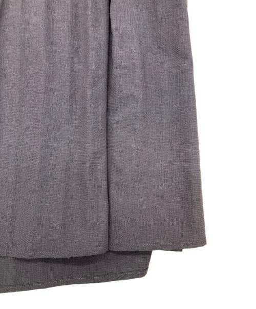 Louren（ローレン）louren (ローレン) all pleats volume dress グレー サイズ:FREEの古着・服飾アイテム