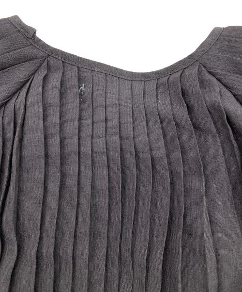 Louren（ローレン）louren (ローレン) all pleats volume dress グレー サイズ:FREEの古着・服飾アイテム