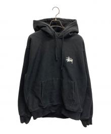 stussy（ステューシー）の古着「ロゴパーカー」｜ブラック