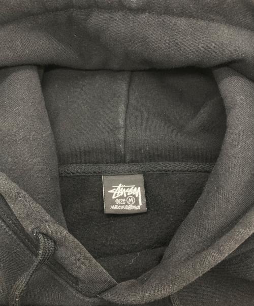 stussy（ステューシー）stussy (ステューシー) ロゴパーカー ブラック サイズ:Mの古着・服飾アイテム
