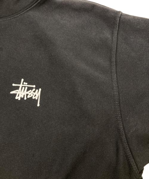 stussy（ステューシー）stussy (ステューシー) ロゴパーカー ブラック サイズ:Mの古着・服飾アイテム