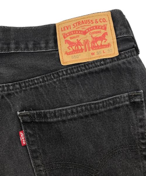 LEVI'S（リーバイス）LEVI'S (リーバイス) デニムパンツ ブラック サイズ:W35×L32の古着・服飾アイテム