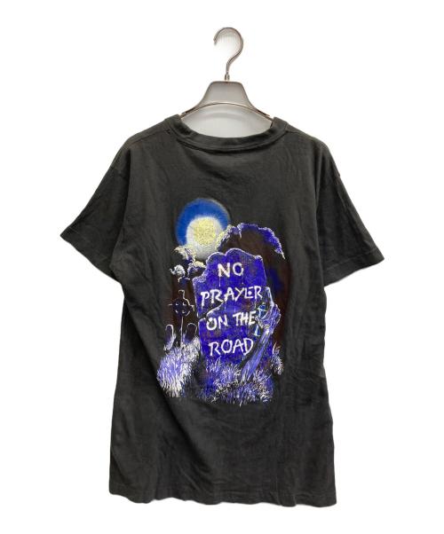 IRON MAIDEN（アイアンメイデン）IRON MAIDEN (アイアンメイデン) IRON MAIDEN　バンドプリントTシャツ ブラック サイズ:Lの古着・服飾アイテム