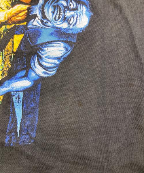IRON MAIDEN（アイアンメイデン）IRON MAIDEN (アイアンメイデン) IRON MAIDEN　バンドプリントTシャツ ブラック サイズ:Lの古着・服飾アイテム