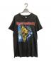 IRON MAIDEN（アイアンメイデン）の古着「IRON MAIDEN　バンドプリントTシャツ」｜ブラック