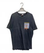 FRUIT OF THE LOOM×LOS ANGERSフルーツオブザルーム×）の古着「LOS ANGERS LAKERS　プリントTシャツ」｜ネイビー