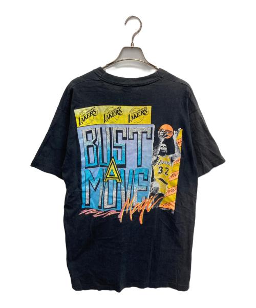 FRUIT OF THE LOOM（フルーツオブザルーム）FRUIT OF THE LOOM (フルーツオブザルーム) LOS ANGERS LOS ANGERS LAKERS　プリントTシャツ ネイビー サイズ:XLの古着・服飾アイテム