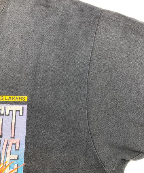 FRUIT OF THE LOOM（フルーツオブザルーム）FRUIT OF THE LOOM (フルーツオブザルーム) LOS ANGERS LOS ANGERS LAKERS　プリントTシャツ ネイビー サイズ:XLの古着・服飾アイテム