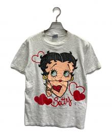 ALL SPORT（オールスポーツ）の古着「Betty BoopプリントTシャツ」｜グレー