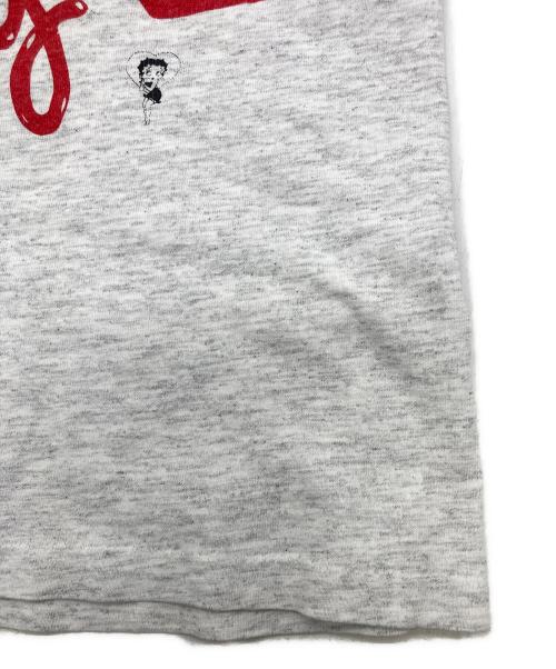 ALL SPORT（オールスポーツ）ALL SPORT (オールスポーツ) Betty BoopプリントTシャツ グレー サイズ:Mの古着・服飾アイテム