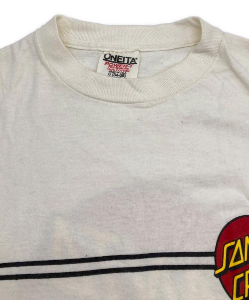 ONEITA（オニータ）ONEITA (オニータ) SANTA CRUZ プリントTシャツ ホワイト サイズ:Sの古着・服飾アイテム