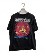 earacheイアレイク）の古着「MASACRE　プリントTシャツ」｜ブラック