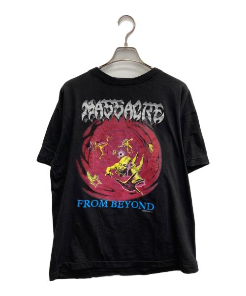 earache（イアレイク）earache (イアレイク) MASACRE　プリントTシャツ ブラック サイズ:Lの古着・服飾アイテム