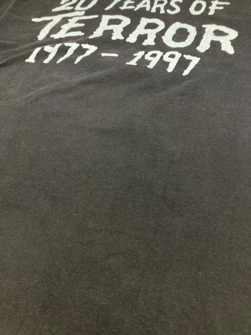 CINDER BLOCK（シンダーブロック）CINDER BLOCK (シンダーブロック) Misfits　プリントTシャツ ブラック サイズ:Mの古着・服飾アイテム