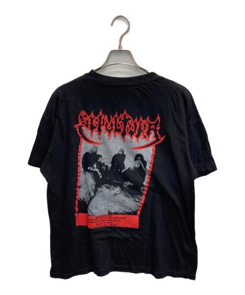 DIRECT MERCHANDISING（ダイレクト・マーチャンダイジング）DIRECT MERCHANDISING (ダイレクト・マーチャンダイジング) プリントTシャツ ブラック サイズ:Lの古着・服飾アイテム