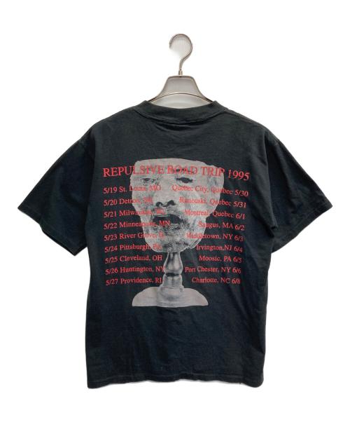 ALL SPORT（オールスポーツ）ALL SPORT (オールスポーツ) バンドプリントTシャツ ブラック サイズ:Lの古着・服飾アイテム