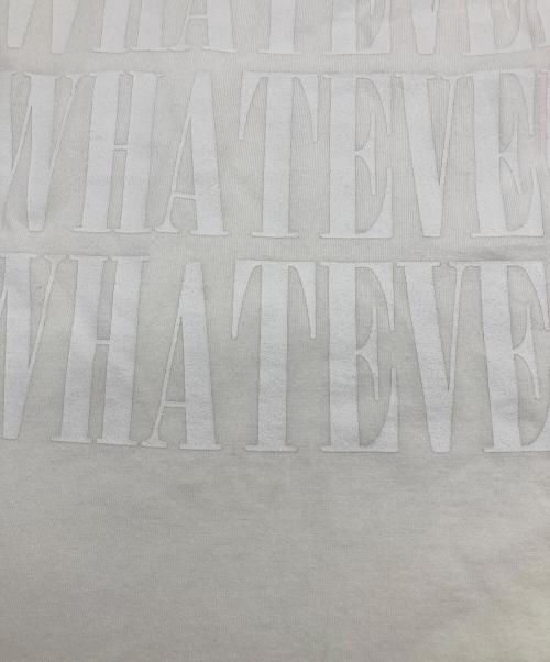 glamb（グラム）glamb (グラム) WHATEVER プリントカットソー ホワイト サイズ:Lの古着・服飾アイテム