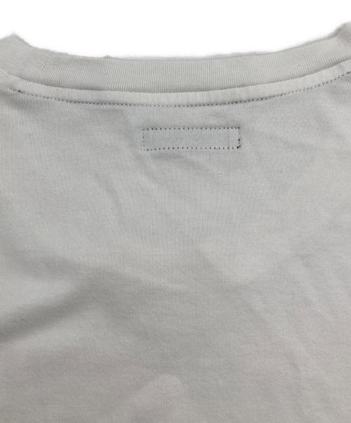 glamb（グラム）glamb (グラム) WHATEVER プリントカットソー ホワイト サイズ:Lの古着・服飾アイテム