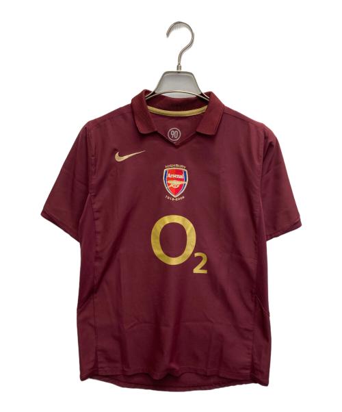 NIKE（ナイキ）NIKE (ナイキ) ARCENAL ゲームシャツ ブラウン サイズ:Lの古着・服飾アイテム