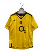NIKEナイキ）の古着「ARSENALゲームシャツ」｜イエロー