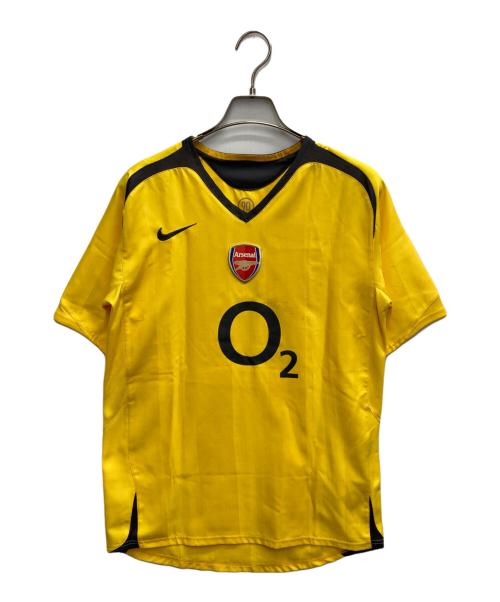 NIKE（ナイキ）NIKE (ナイキ) ARSENALゲームシャツ イエロー サイズ:XLの古着・服飾アイテム