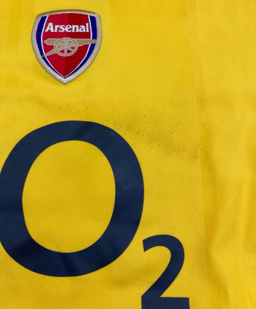 NIKE（ナイキ）NIKE (ナイキ) ARSENALゲームシャツ イエロー サイズ:XLの古着・服飾アイテム