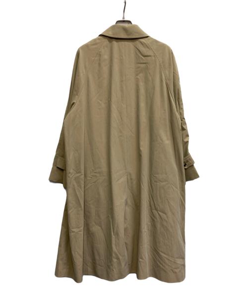 MACPHEE（マカフィー）MACPHEE (マカフィー) シャンブレーツイル ステンカラーコート ベージュ サイズ:34の古着・服飾アイテム