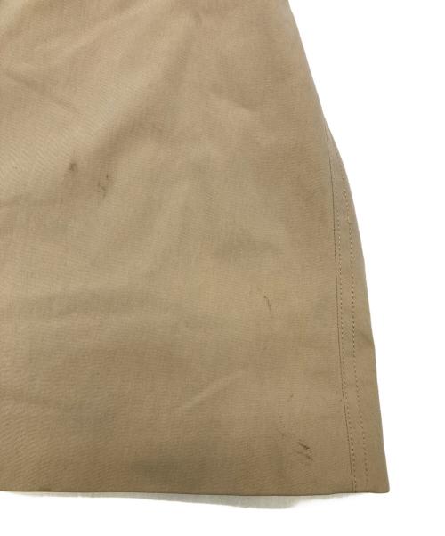 MACPHEE（マカフィー）MACPHEE (マカフィー) シャンブレーツイル ステンカラーコート ベージュ サイズ:34の古着・服飾アイテム