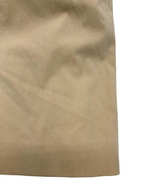 MACPHEE（マカフィー）MACPHEE (マカフィー) シャンブレーツイル ステンカラーコート ベージュ サイズ:34の古着・服飾アイテム