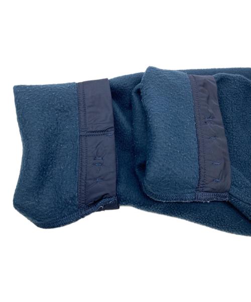 WHIMSY（ウィムジー）WHIMSY (ウィムジー) FLEECE RAGLAN POLOフリースプルオーバー ネイビー サイズ:Lの古着・服飾アイテム