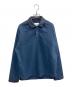 WHIMSY（ウィムジー）の古着「FLEECE RAGLAN POLOフリースプルオーバー」｜ネイビー