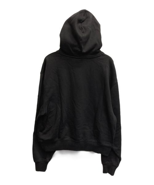 ANTIMID（アンチミッド）ANTIMID (アンチミッド) BIG LOGO HOODIE ブラック サイズ:Mの古着・服飾アイテム