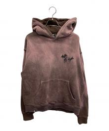 ANTIMID（アンチミッド）の古着「PIGMENT  HOODIE」｜ブラウン