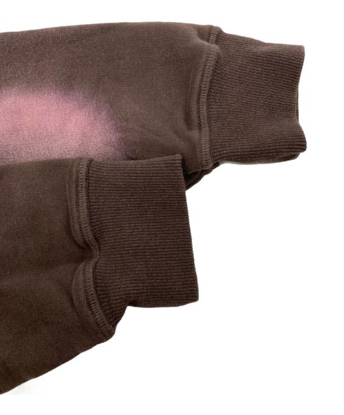 ANTIMID（アンチミッド）ANTIMID (アンチミッド) PIGMENT  HOODIE ブラウン サイズ:Sの古着・服飾アイテム