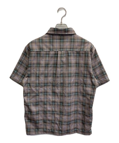 ANTIMID（アンチミッド）ANTIMID (アンチミッド) LOGO SHIRT ブラウン サイズ:Sの古着・服飾アイテム
