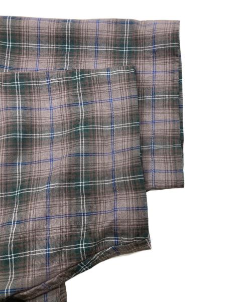 ANTIMID（アンチミッド）ANTIMID (アンチミッド) LOGO SHIRT ブラウン サイズ:Sの古着・服飾アイテム