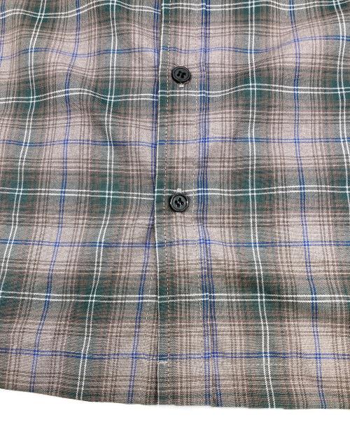 ANTIMID（アンチミッド）ANTIMID (アンチミッド) LOGO SHIRT ブラウン サイズ:Sの古着・服飾アイテム