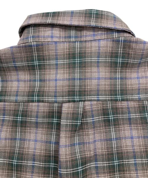 ANTIMID（アンチミッド）ANTIMID (アンチミッド) LOGO SHIRT ブラウン サイズ:Sの古着・服飾アイテム