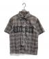 ANTIMID（アンチミッド）の古着「LOGO SHIRT」｜ブラウン
