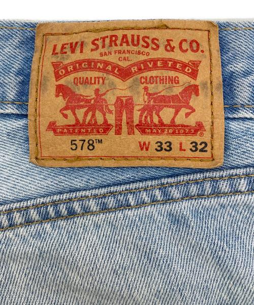 LEVI'S（リーバイス）LEVI'S (リーバイス) 578バギーデニムパンツ インディゴ サイズ:W33×L32の古着・服飾アイテム