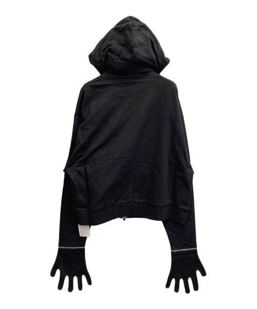 65537（ロクゴーゴーサンナナ）65537 (ロクゴーゴーサンナナ) Glove Zip Hoodie ブラック サイズ:FREEの古着・服飾アイテム