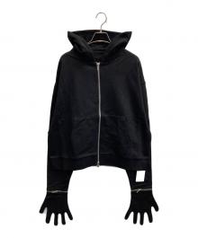 65537（ロクゴーゴーサンナナ）の古着「Glove Zip Hoodie」｜ブラック