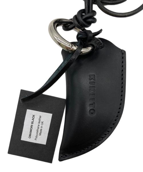 KIKIITO（キキイトウ）KIKIITO (キキイトウ) OMAMORI - Black Leather ブラックの古着・服飾アイテム